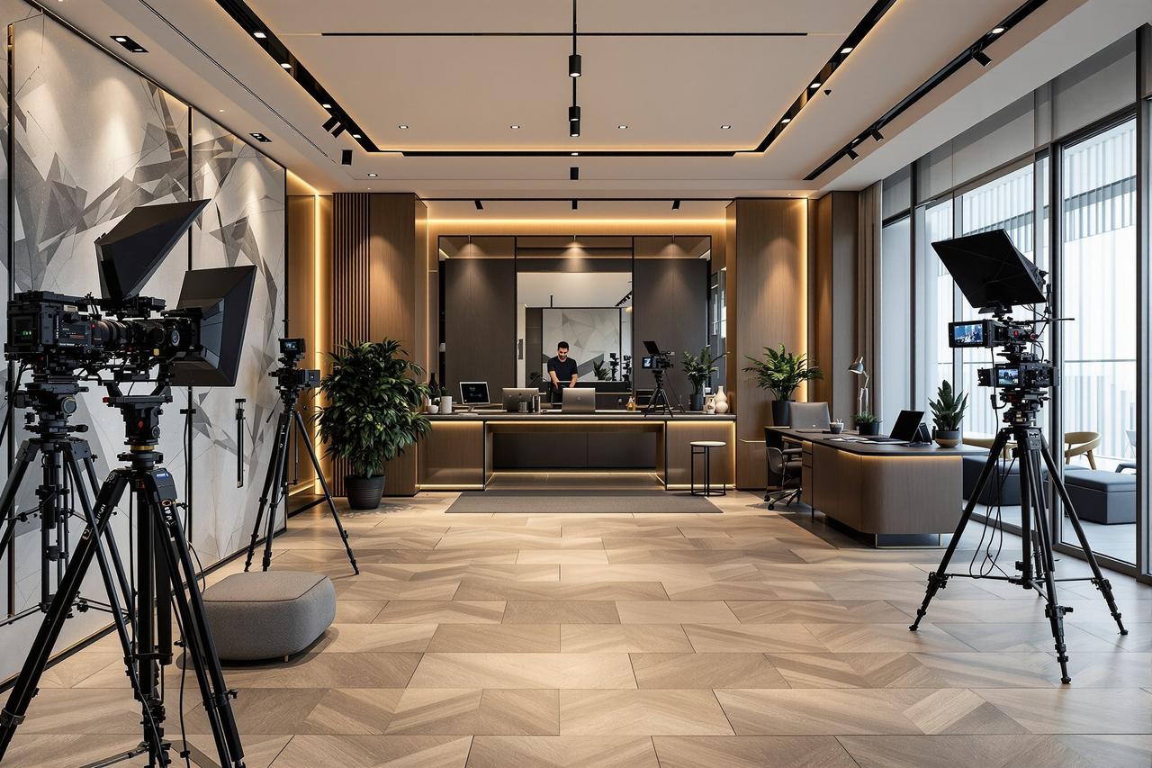 青柠影视办公环境